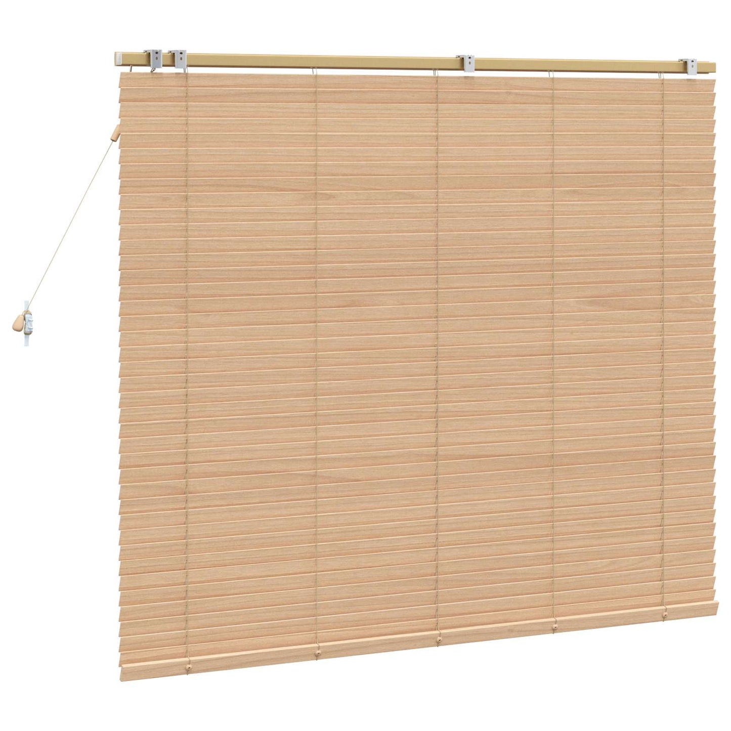 Venezianische Jalousie Eichenoptik 145 x 130 cm 35 mm