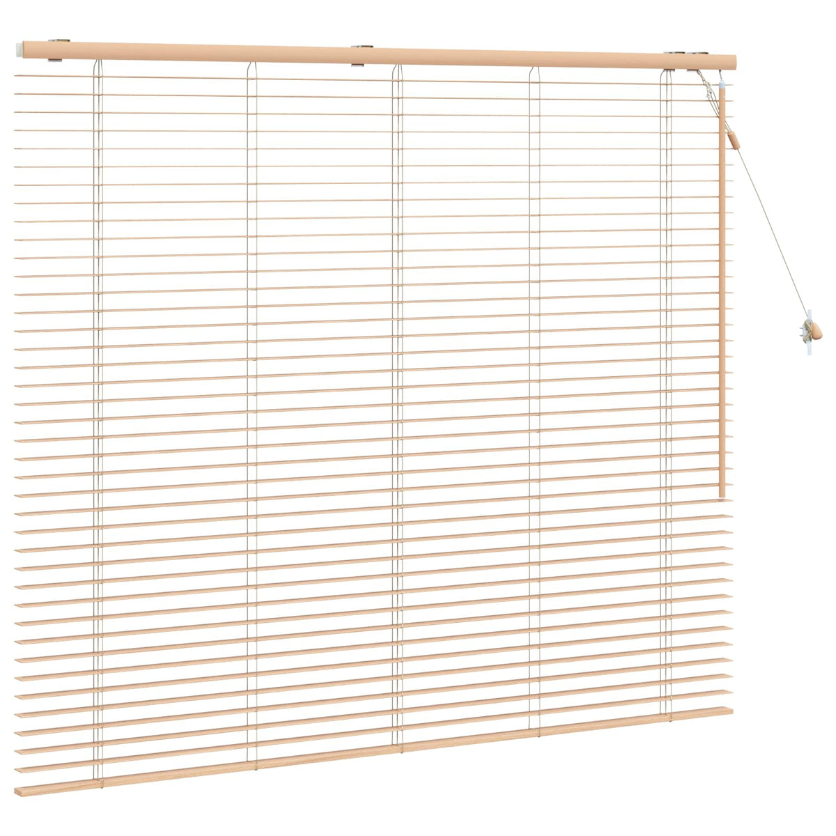 Venezianische Jalousie Eichenoptik 150 x 130 cm 35 mm