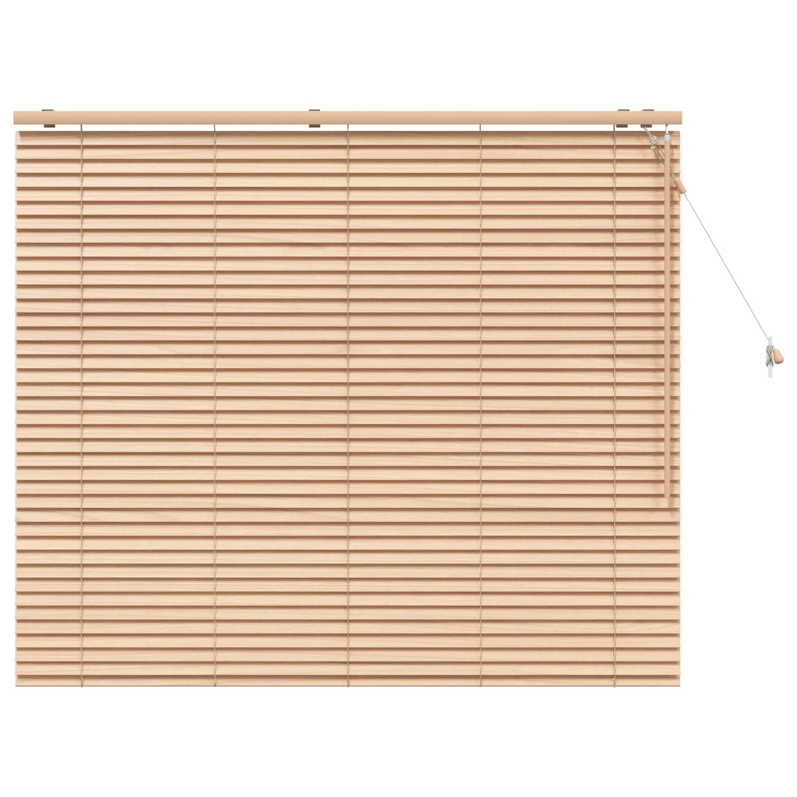 Venezianische Jalousie Eichenoptik 155 x 130 cm 35 mm