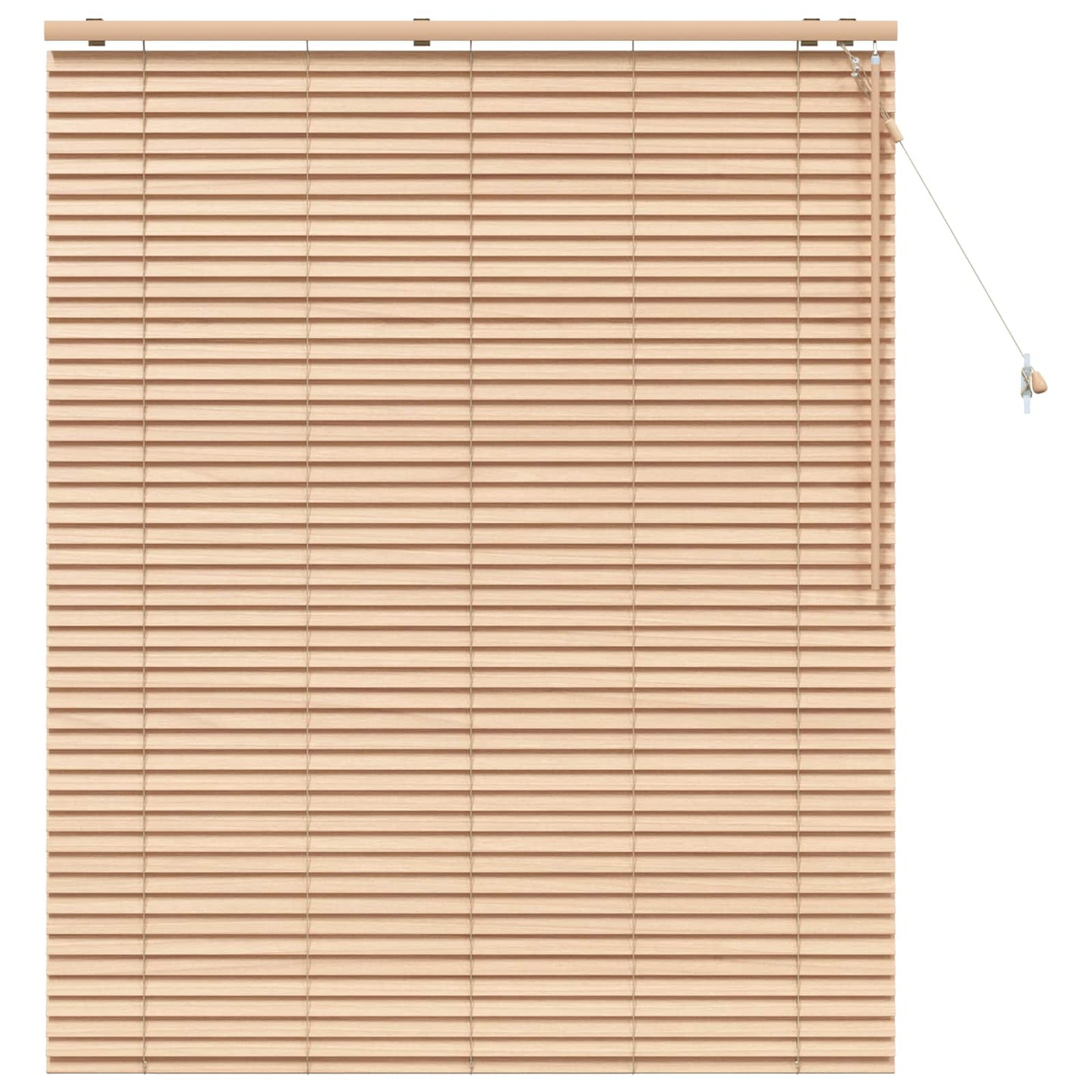 Venezianische Jalousie Eichenoptik 135 x 160 cm 35 mm
