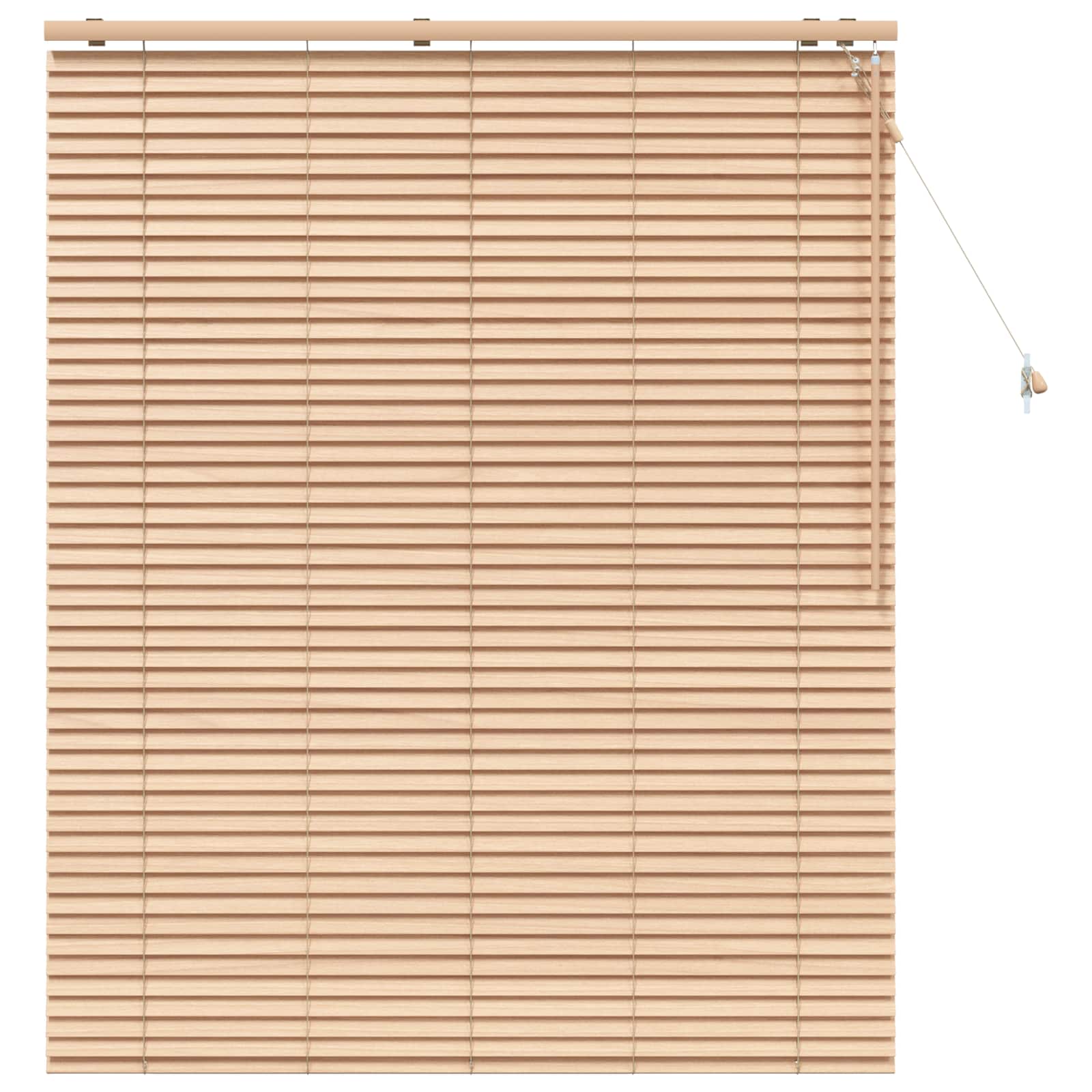 Venezianische Jalousie Eichenoptik 140 x 160 cm 35 mm