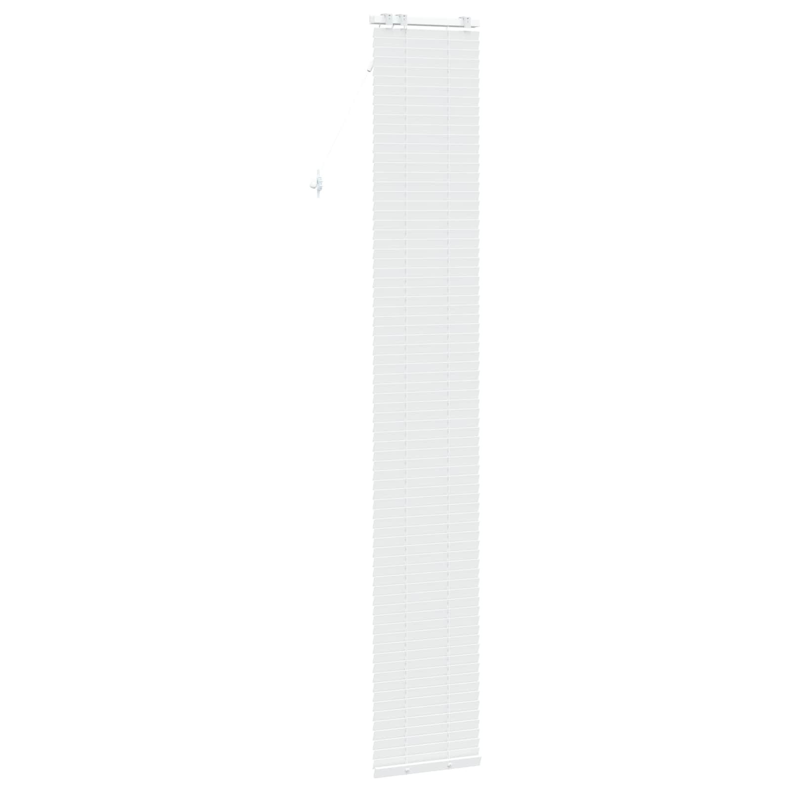 Venezianische Jalousie Weiß 45 x 250 cm 35 mm