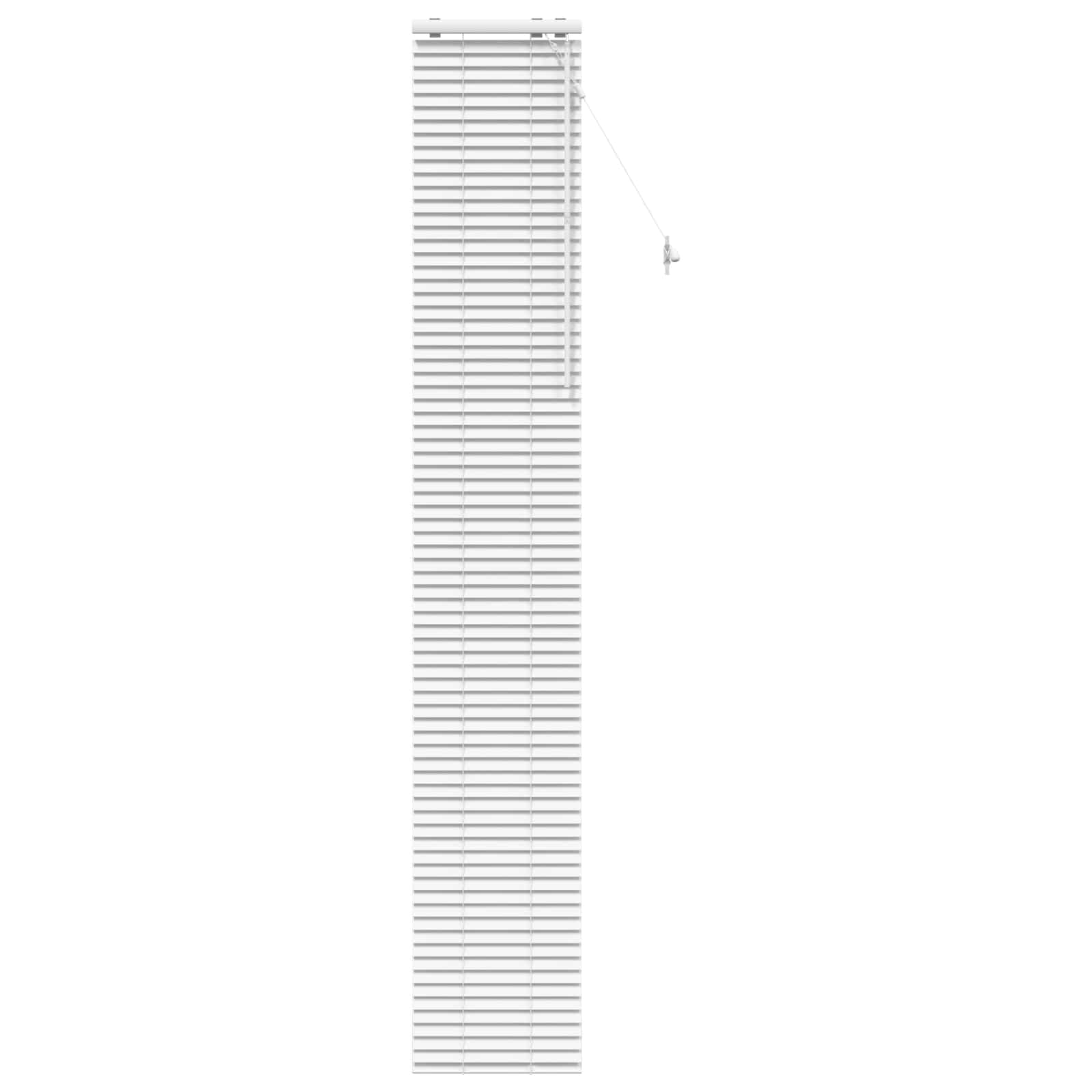 Venezianische Jalousie Weiß 45 x 250 cm 35 mm