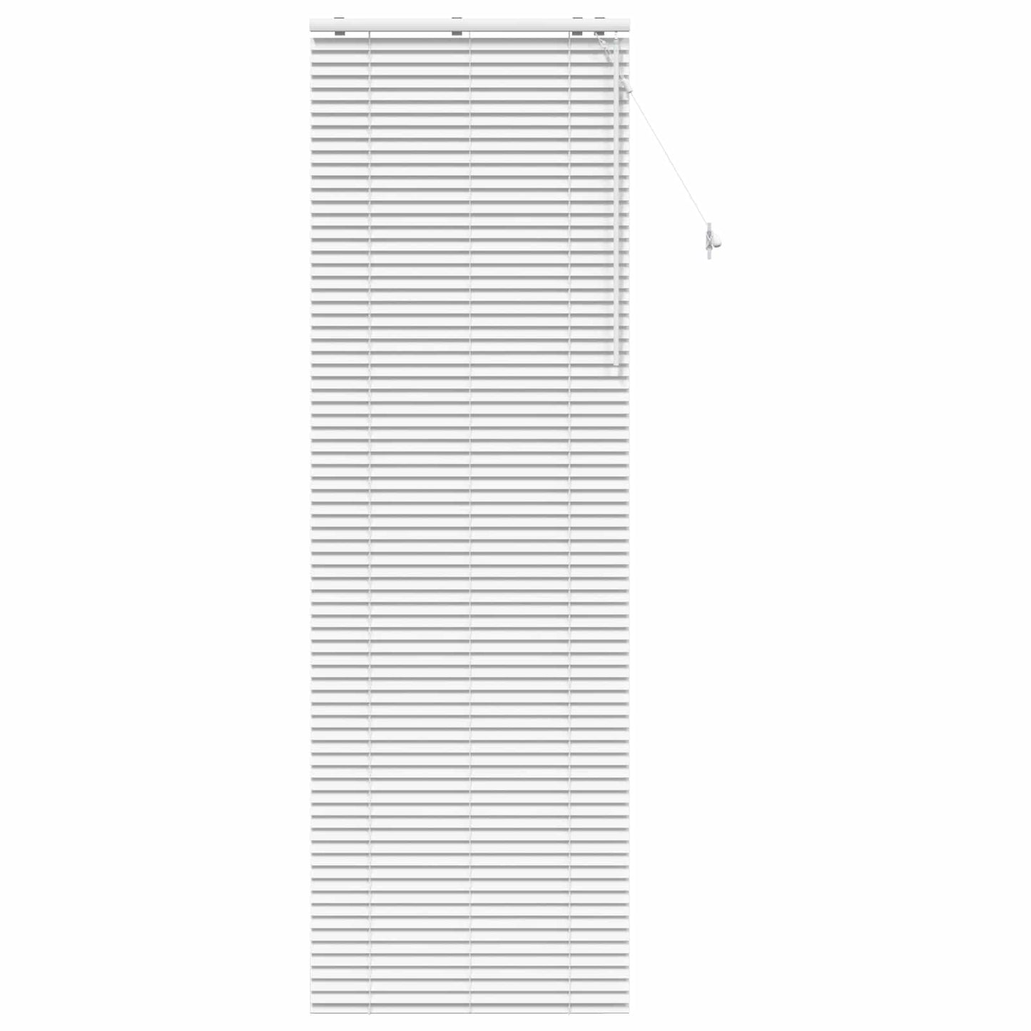 Venezianische Jalousie Weiß 85 x 250 cm 35 mm