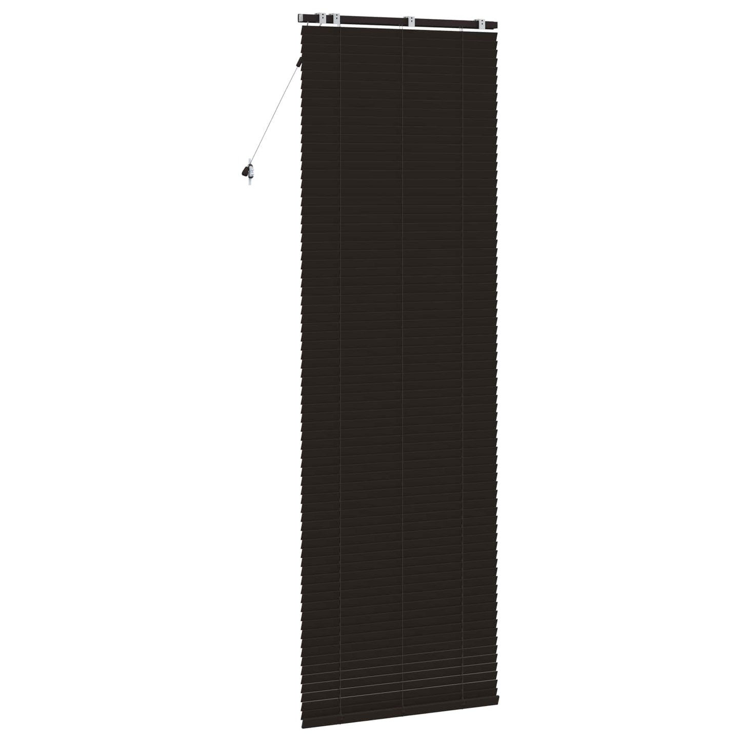 Venezianische Jalousie Dunkelbraun 80 x 250 cm 35 mm