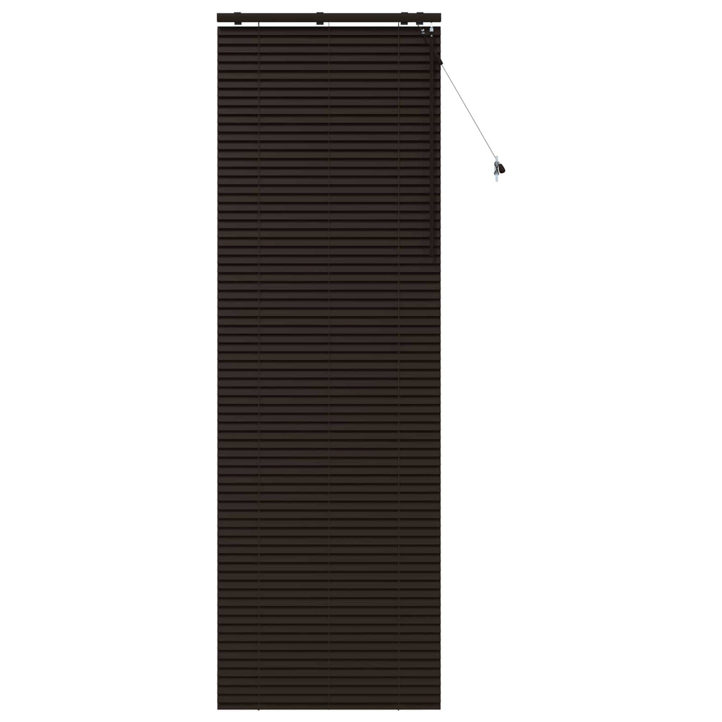 Venezianische Jalousie Dunkelbraun 90 x 250 cm 35 mm