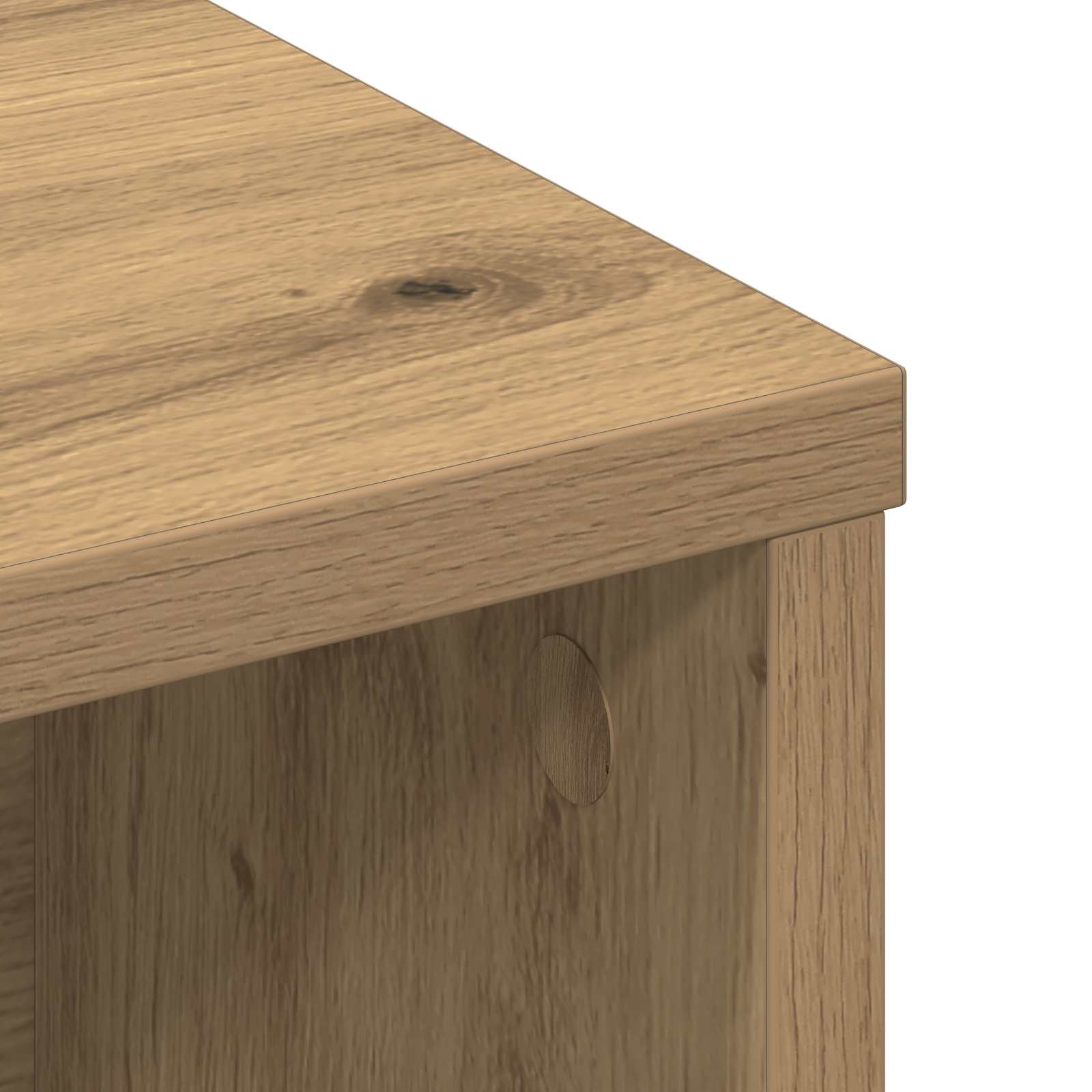 Kopfteil Schrank Artisan-Eiche Holzwerkstoff