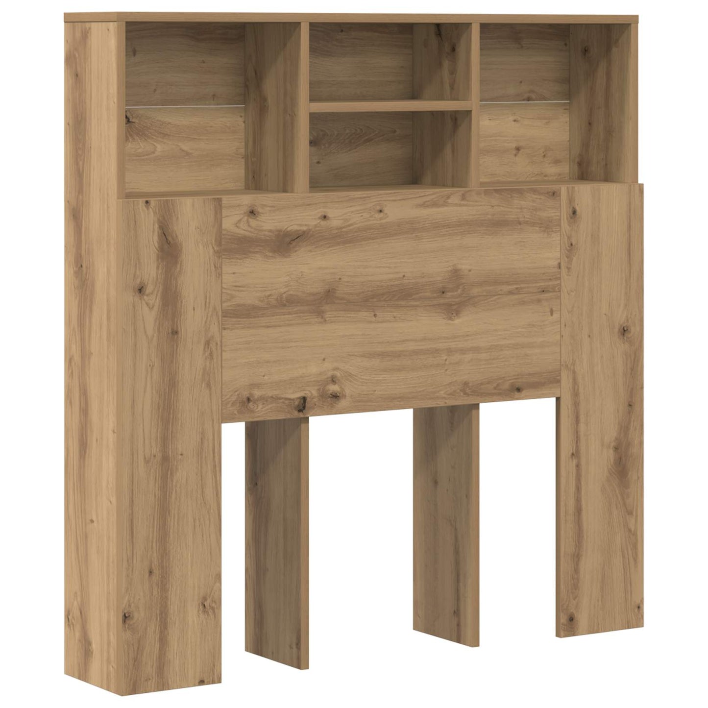 Kopfteil Schrank Artisan-Eiche Holzwerkstoff