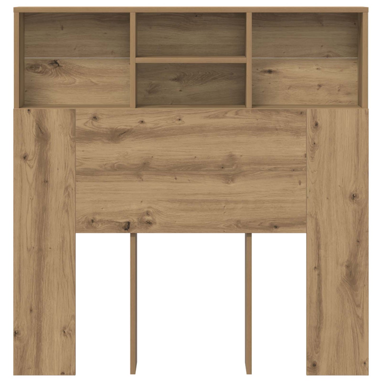 Kopfteil Schrank Artisan-Eiche Holzwerkstoff