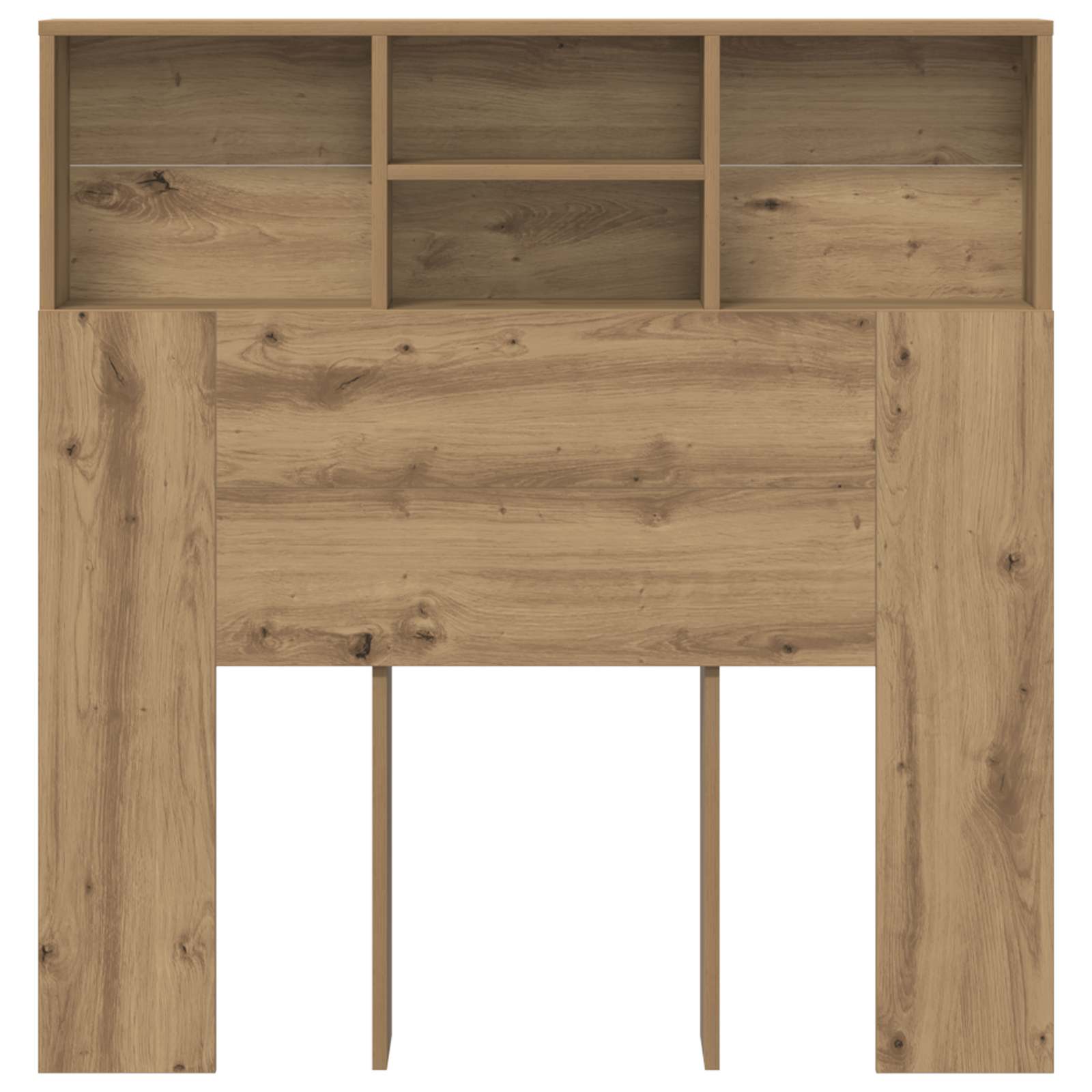 Kopfteil Schrank Artisan-Eiche Holzwerkstoff