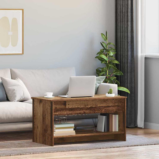 Couchtisch Altholz 102 x 50 x 52.5 cm Holzwerkstoff