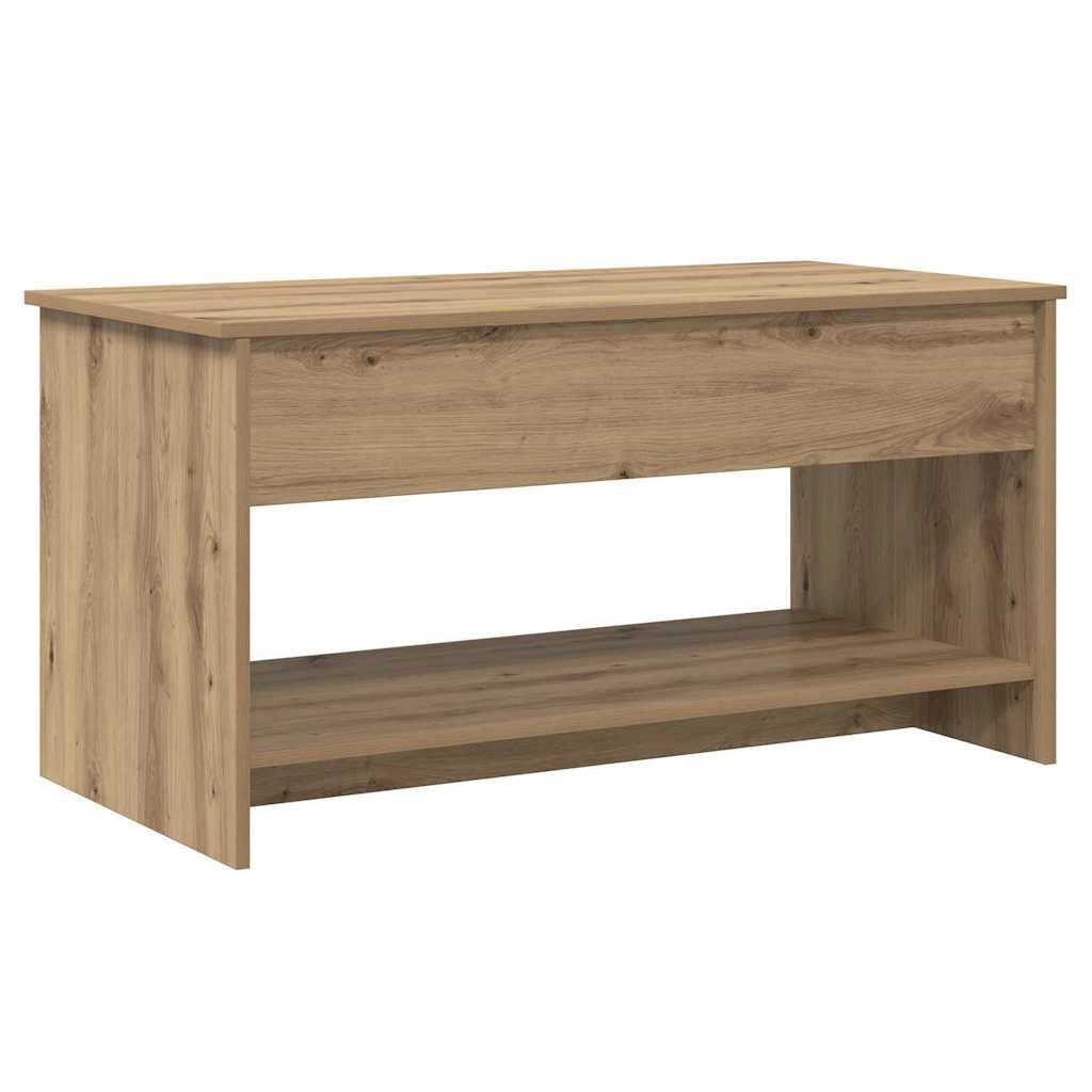Couchtisch Artisan-Eiche 80 x 50,5 x 41,5 cm Holzwerkstoff