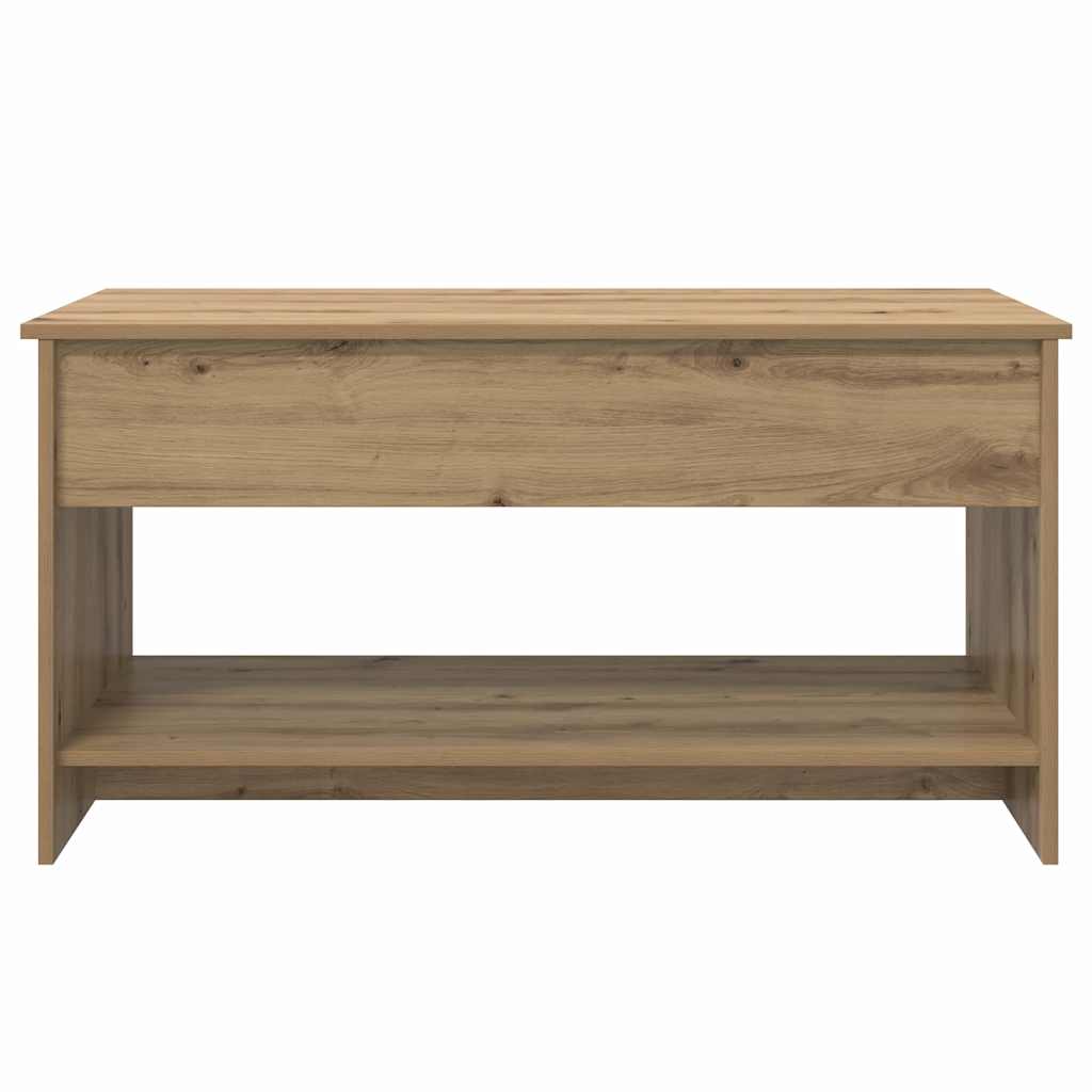 Couchtisch Artisan-Eiche 80 x 50,5 x 41,5 cm Holzwerkstoff