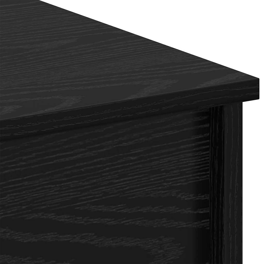 Couchtisch Schwarz Eichen-Optik 80 x 50.5 x 41.5 cm