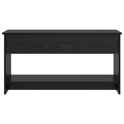 Couchtisch Schwarz Eichen-Optik 80 x 50,5 x 41,5 cm