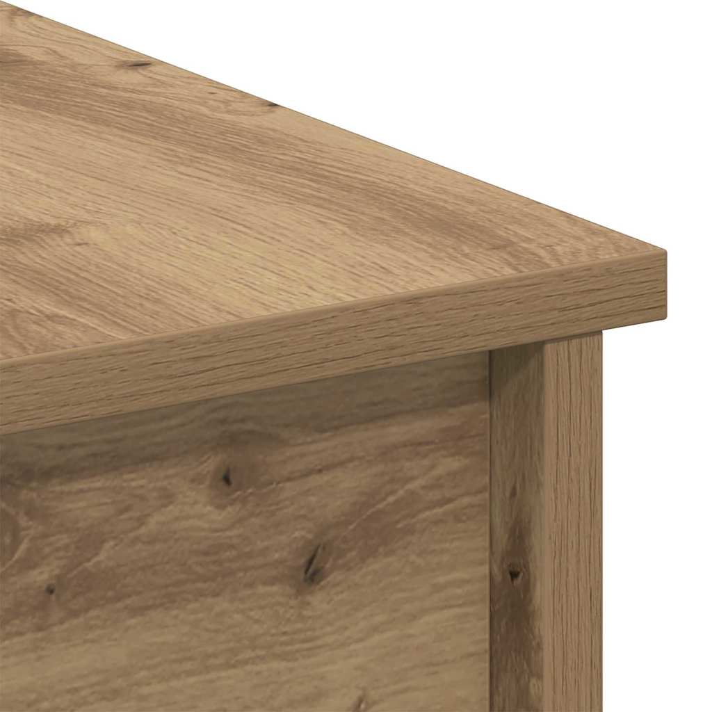 Couchtisch Artisan-Eiche 102 x 50,5 x 46,5 cm Holzwerkstoff