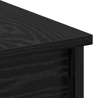 Couchtisch Schwarz Eichen-Optik 102 x 50,5 x 46,5 cm