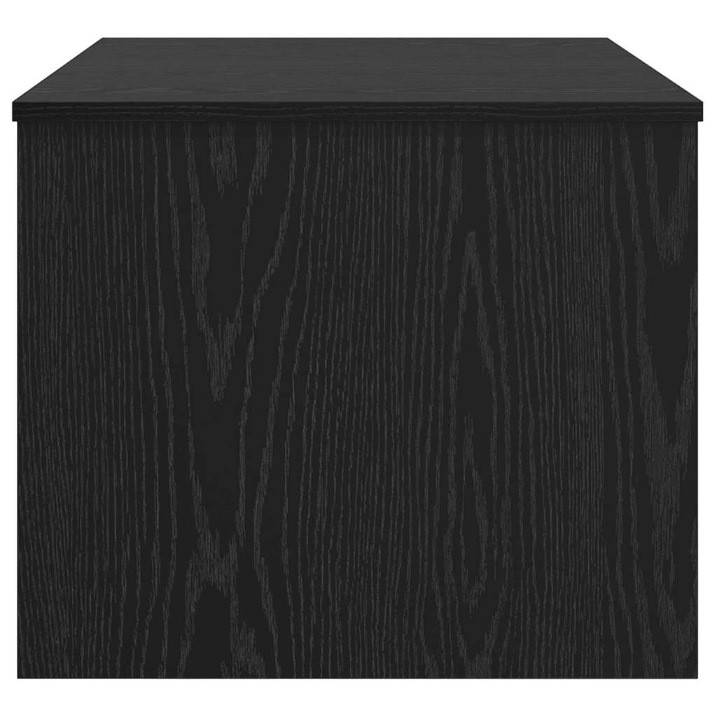 Couchtisch Schwarz Eichen-Optik 80 x 50,5 x 42,5 cm
