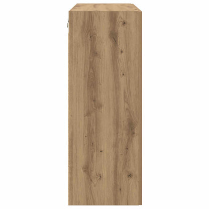 Wandschrank Artisan-Eiche 69,5 x 34 x 90 cm Holzwerkstoff