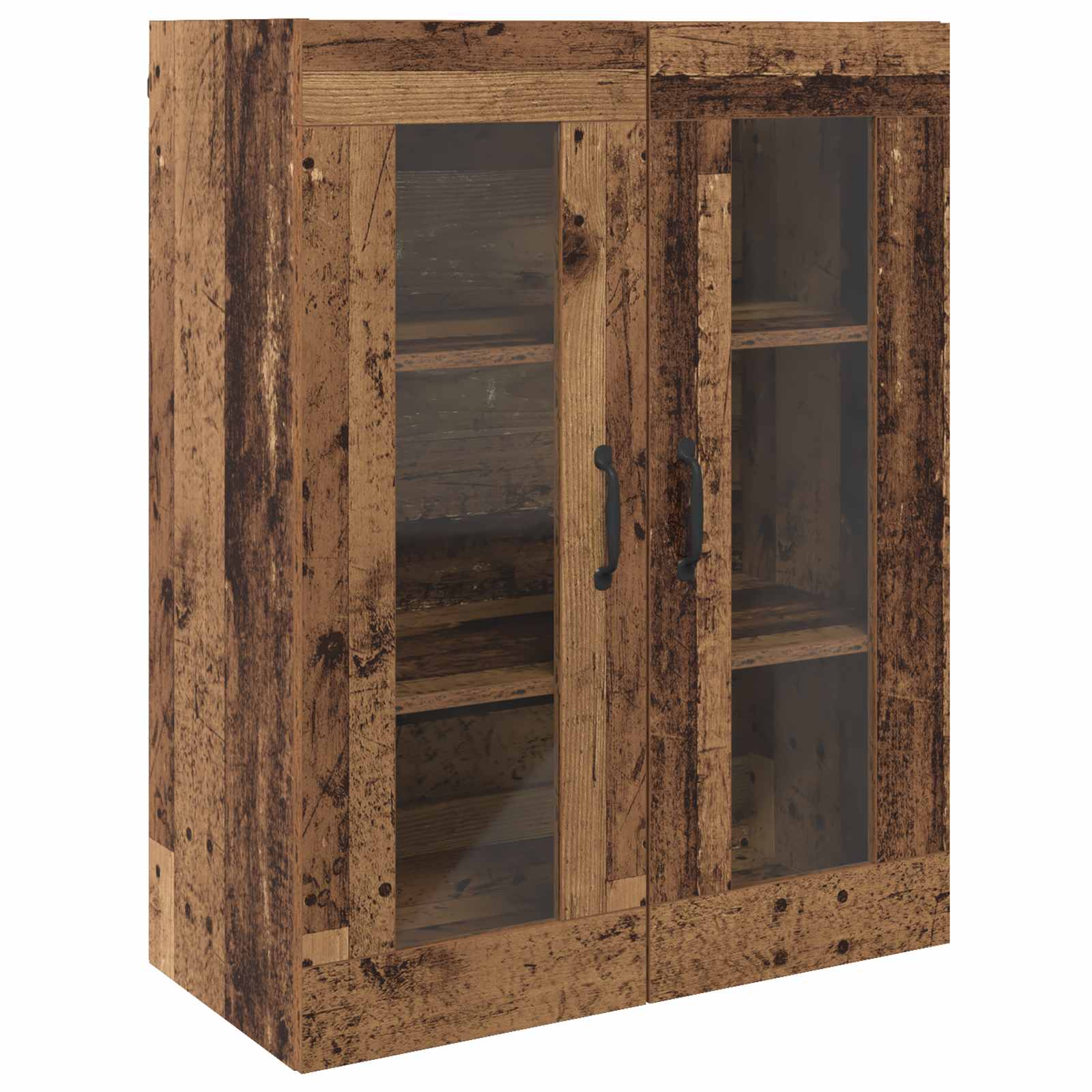 Aufbewahrungsschrank Wandmontiert Altholz 69,5 x 34 x 90 cm