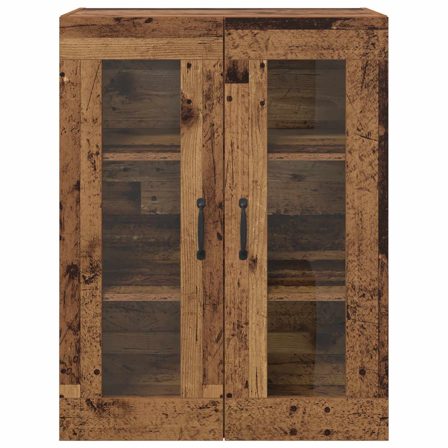 Aufbewahrungsschrank Wandmontiert Altholz 69,5 x 34 x 90 cm
