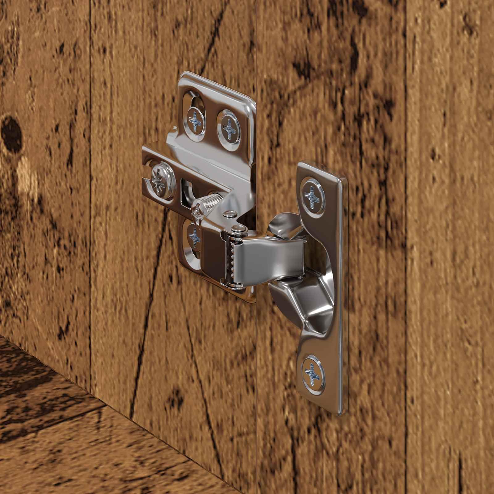 TV-Schränk 100 x 40 x 45 cm Altholz Holzwerkstoff