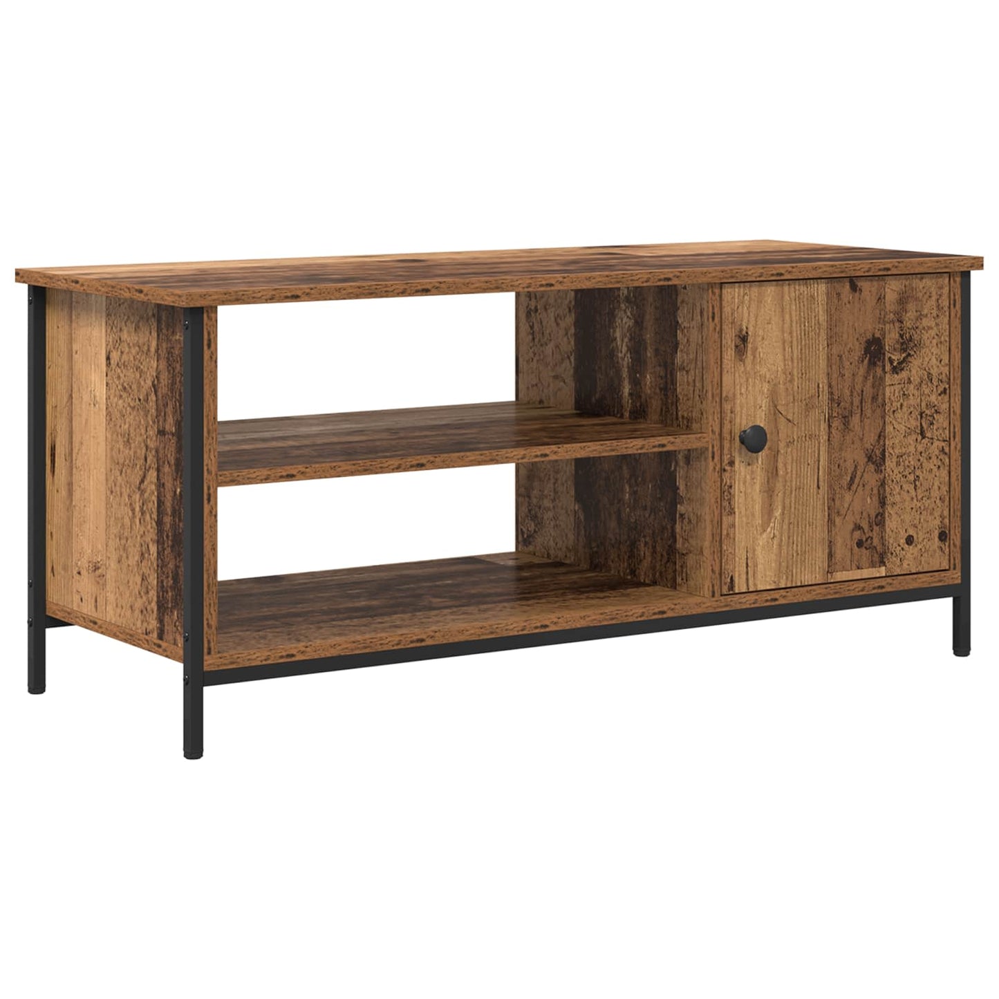 TV-Schränk 100 x 40 x 45 cm Altholz Holzwerkstoff