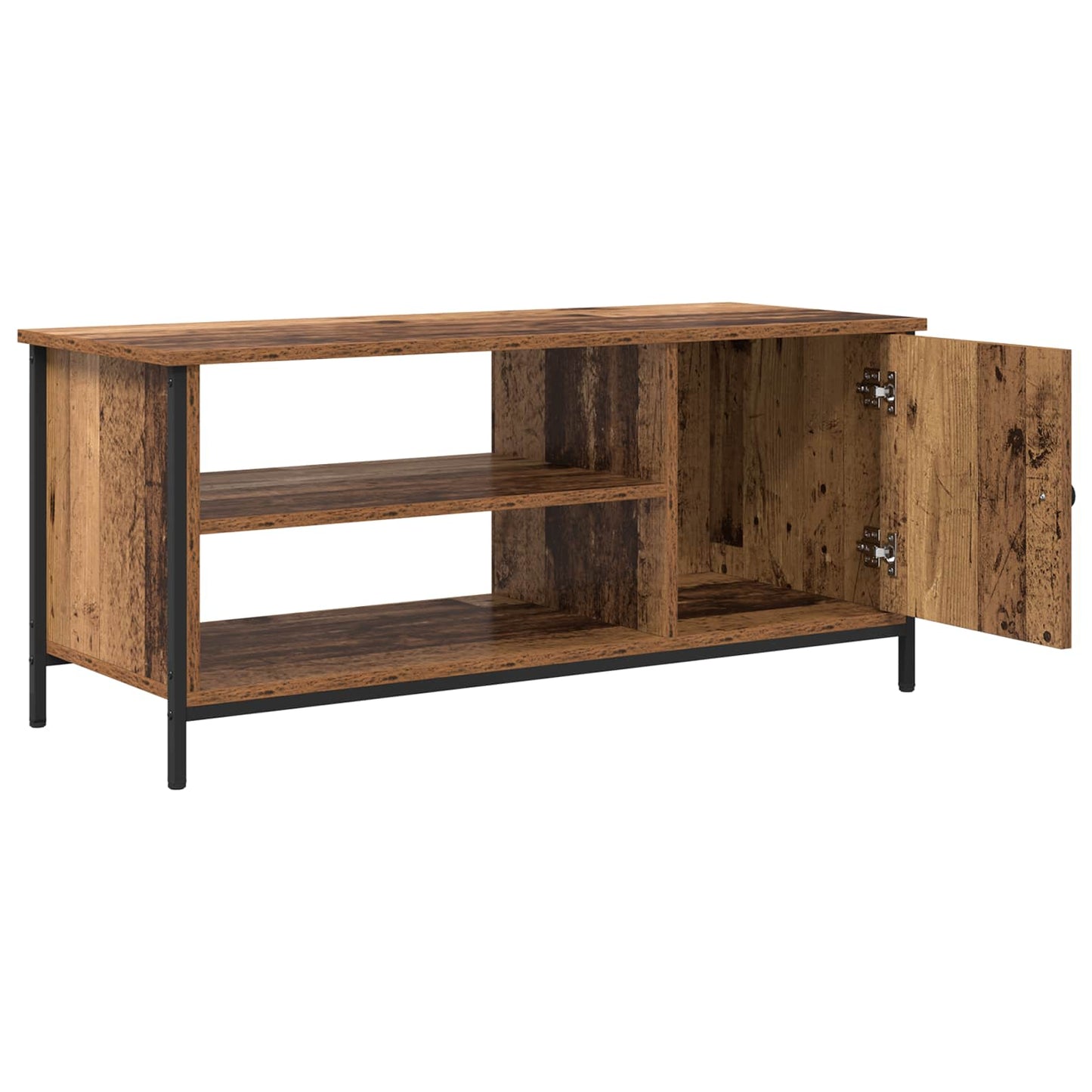 TV-Schränk 100 x 40 x 45 cm Altholz Holzwerkstoff