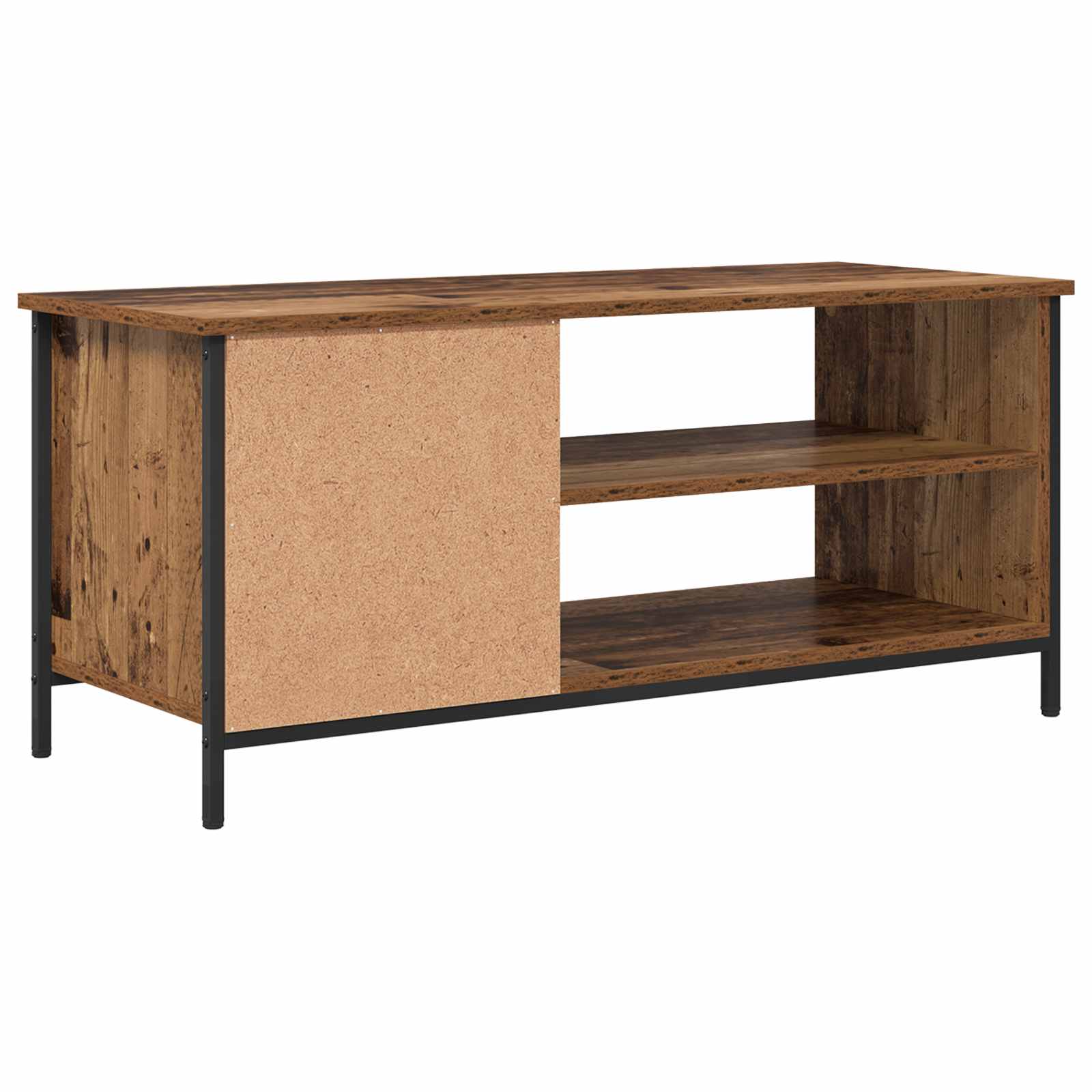 TV-Schränk 100 x 40 x 45 cm Altholz Holzwerkstoff