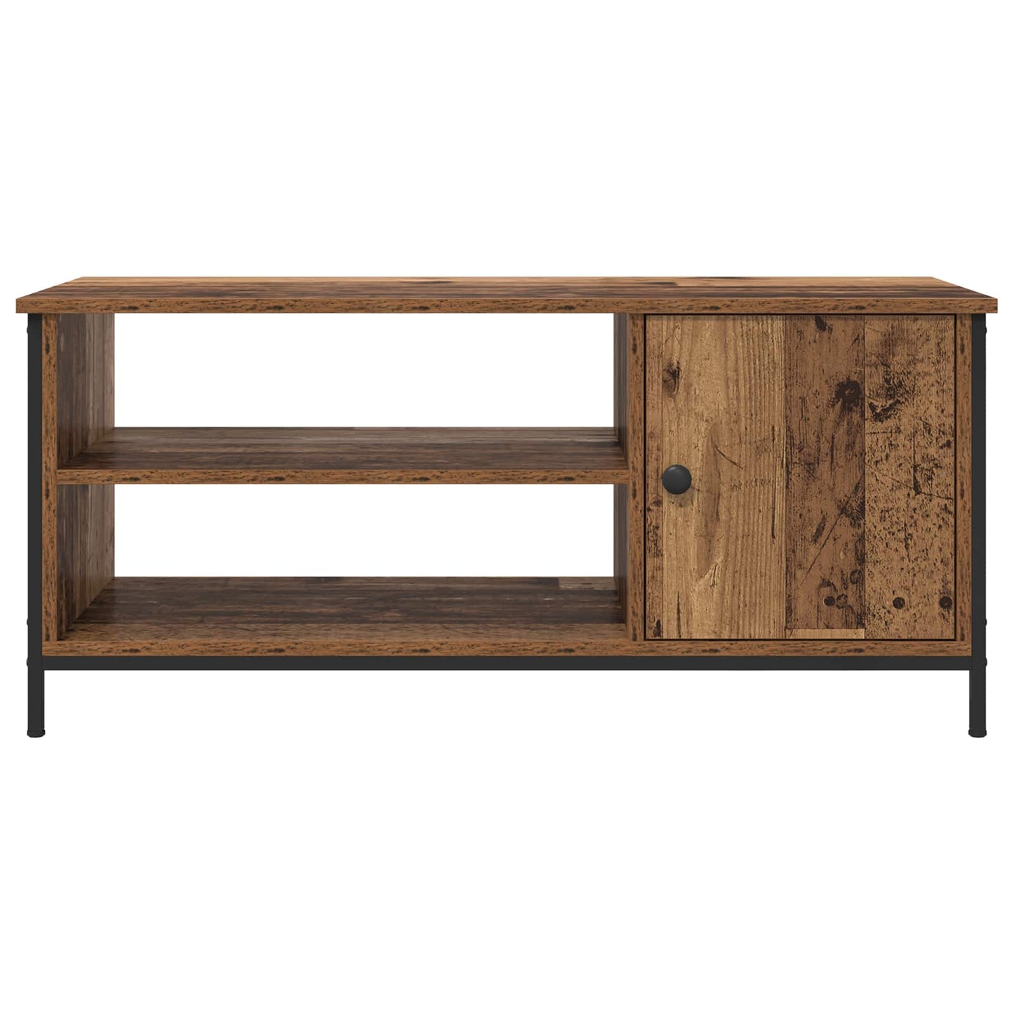 TV-Schränk 100 x 40 x 45 cm Altholz Holzwerkstoff