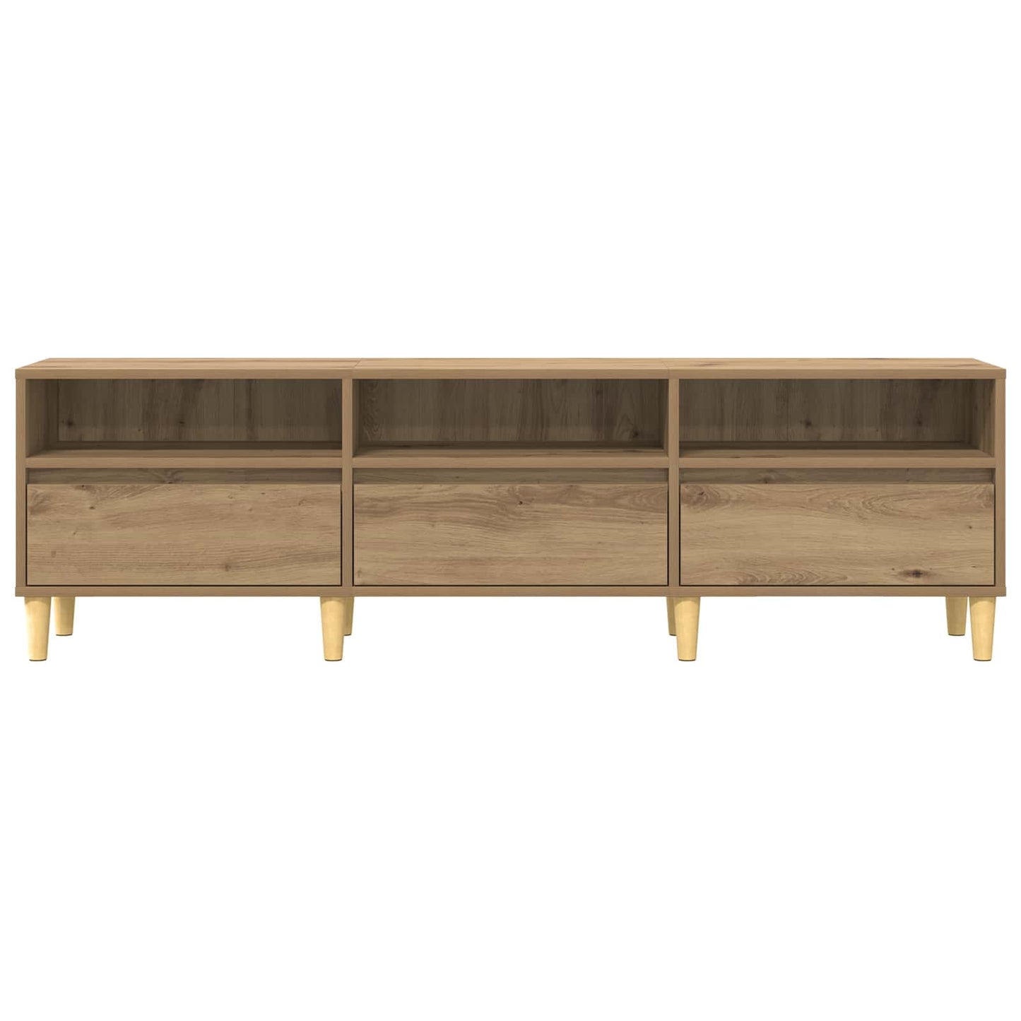 TV-Schränk 150 x 30 x 45 cm Artisan-Eiche Holzwerkstoff