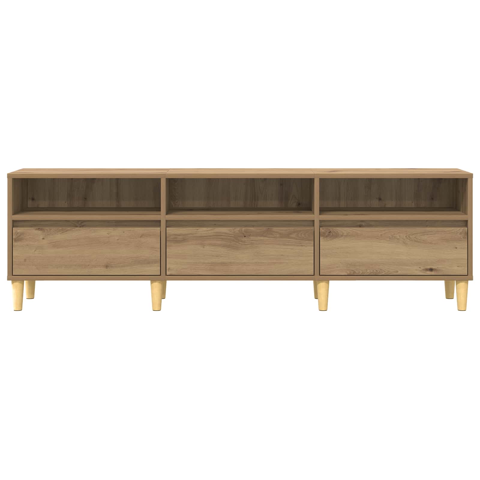 TV-Schränk 150 x 30 x 45 cm Artisan-Eiche Holzwerkstoff