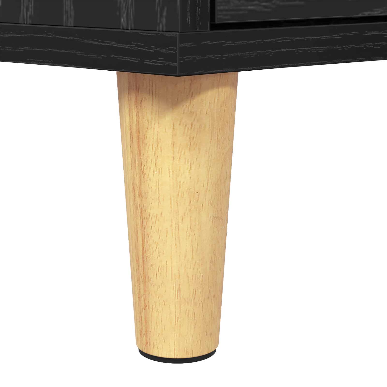 TV-Schränk 150 x 30 x 45 cm Schwarz Eichen-Optik Holzwerkstoff