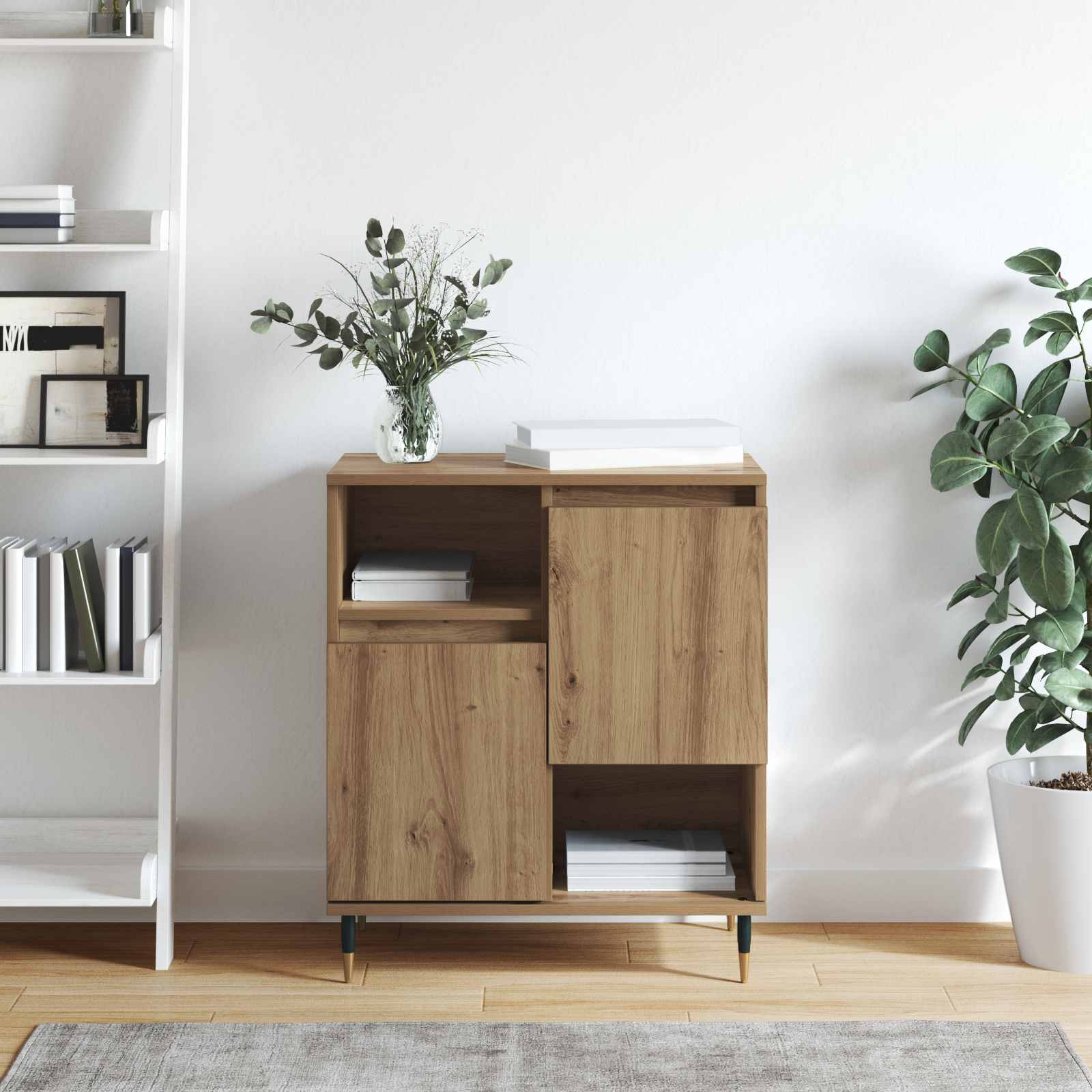 Sideboard Artisan-Eiche 60 x 35 x 70 cm