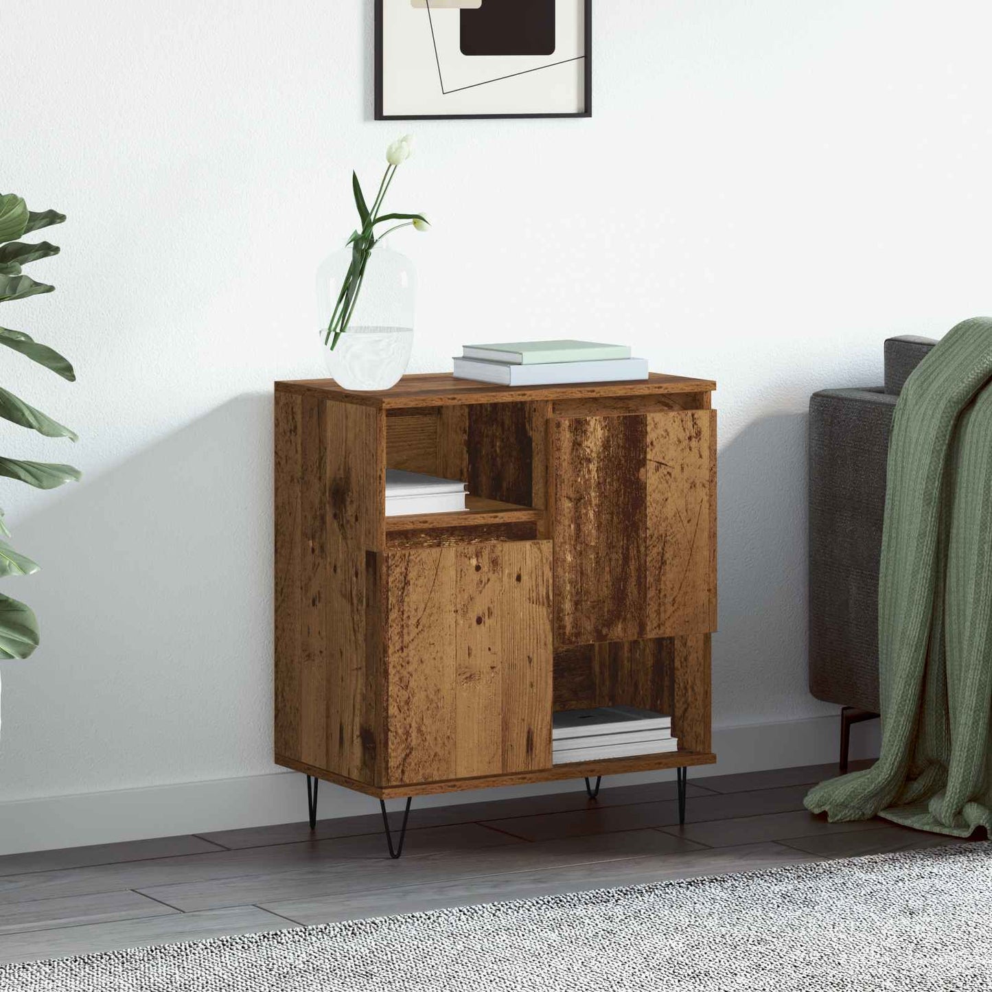 Sideboard Altholz 60 x 35 x 70 cm