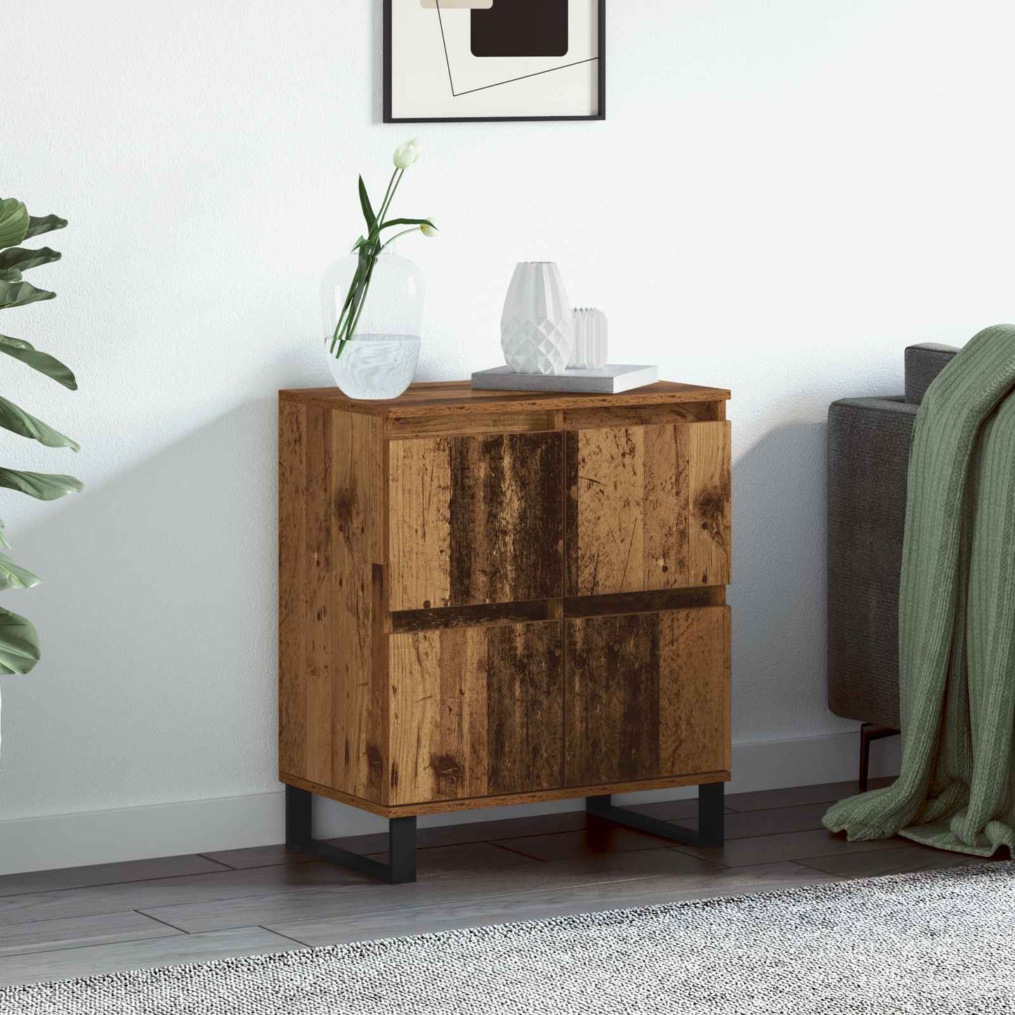 Sideboard Altholz 60 x 35 x 70 cm