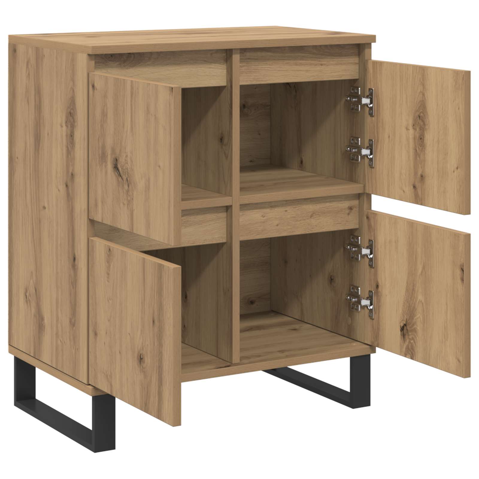 Sideboard Artisan-Eiche 60 x 35 x 70 cm