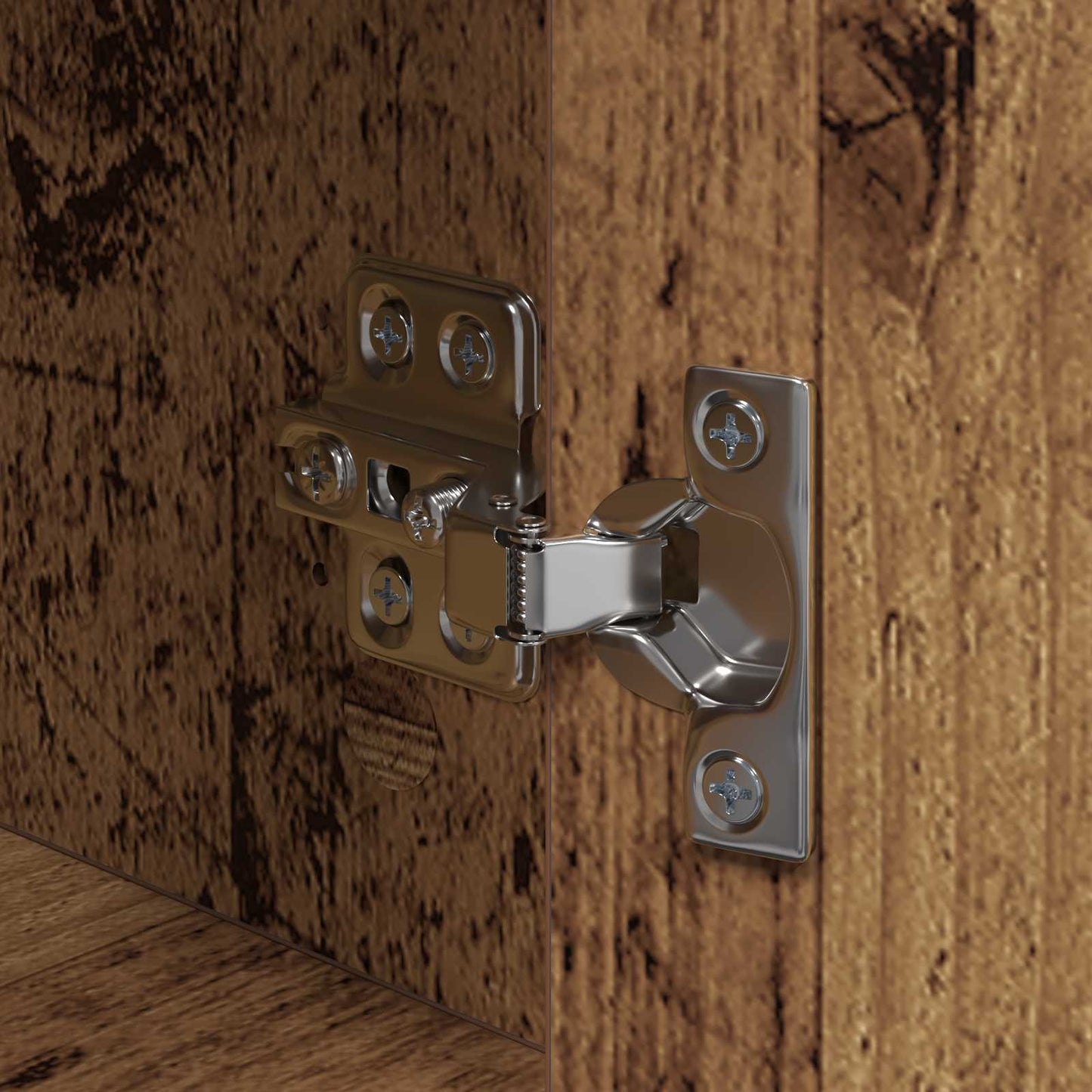 Nachttisch 2 stk. Altholz Holzwerkstoff