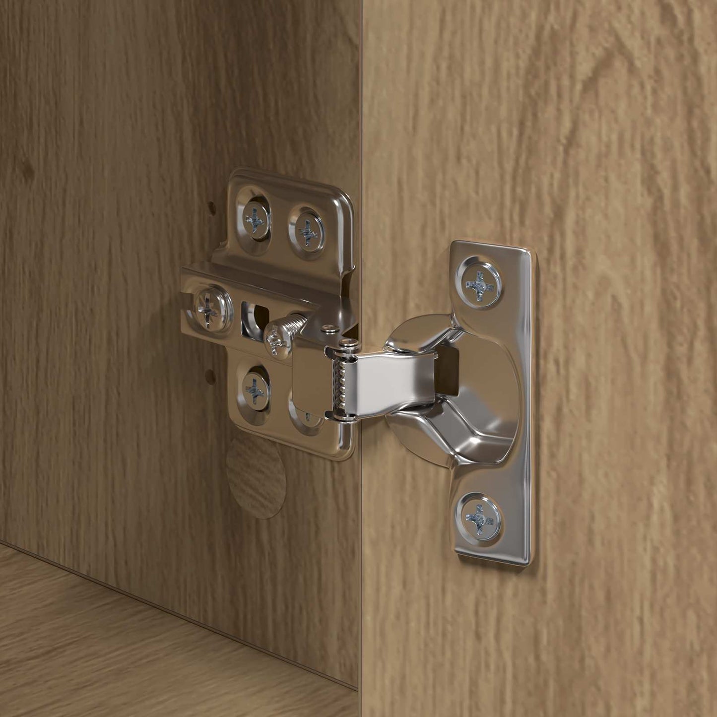 Nachttisch 2 stk. Artisan-Eiche Holzwerkstoff