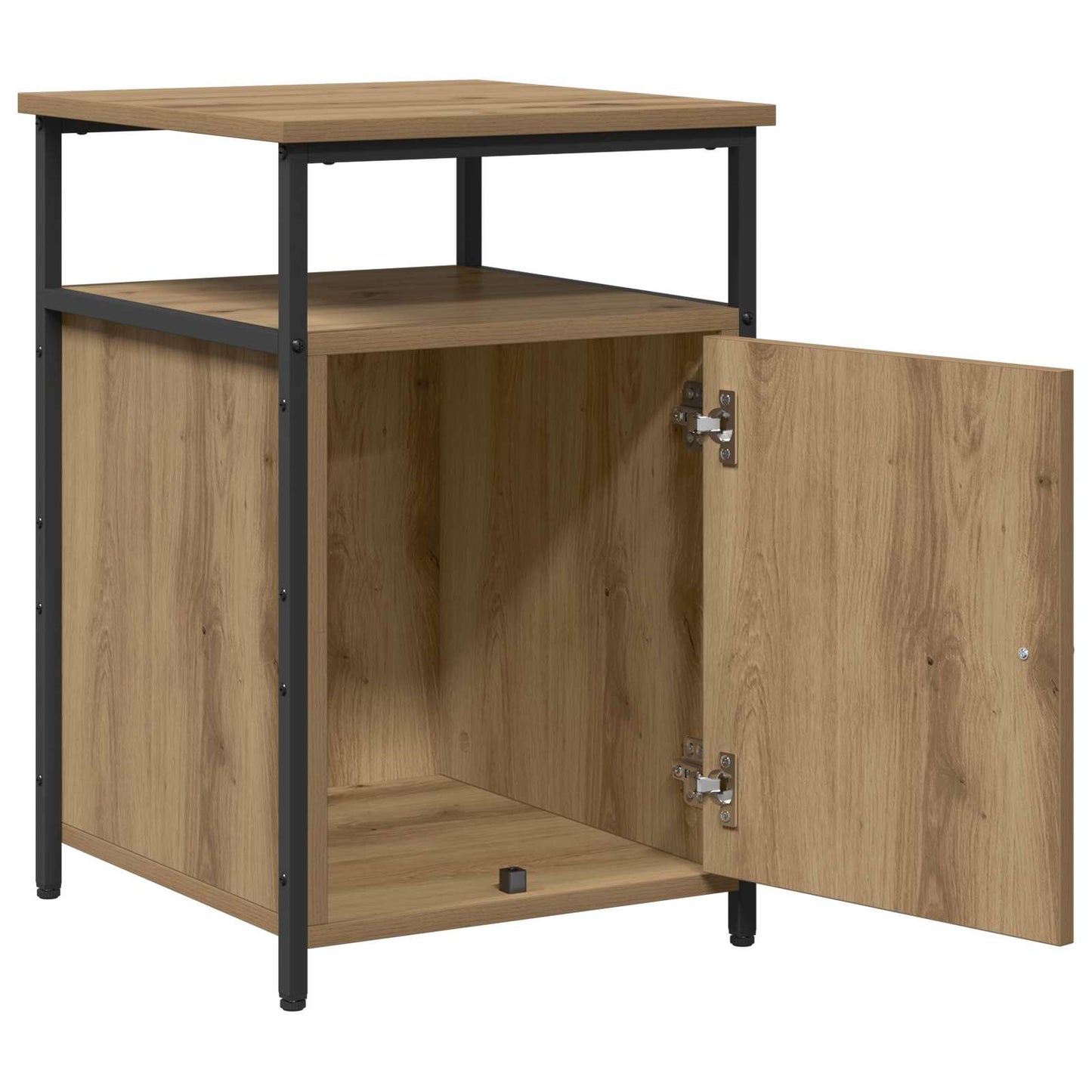 Nachttisch 2 stk. Artisan-Eiche Holzwerkstoff