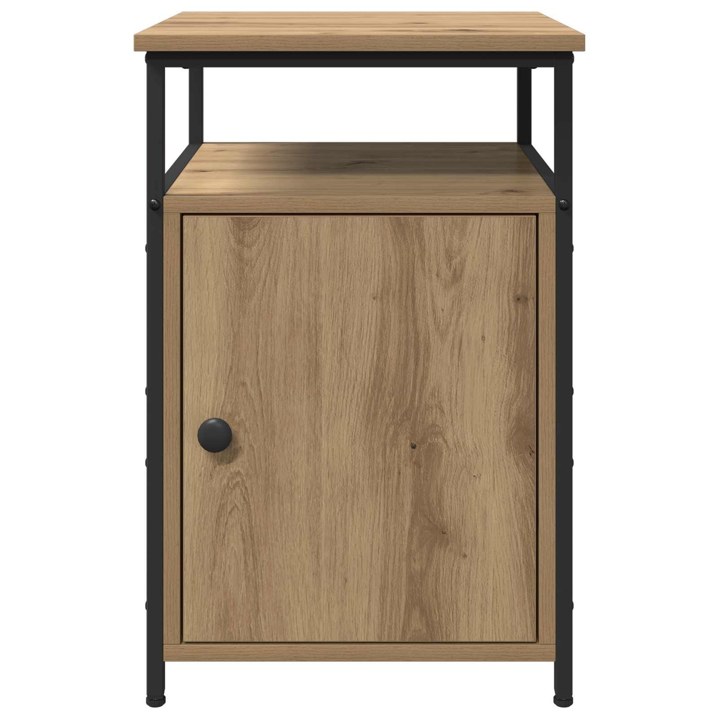 Nachttisch 2 stk. Artisan-Eiche Holzwerkstoff