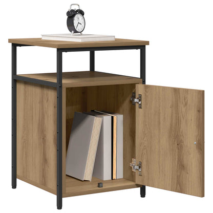 Nachttisch 2 stk. Artisan-Eiche Holzwerkstoff