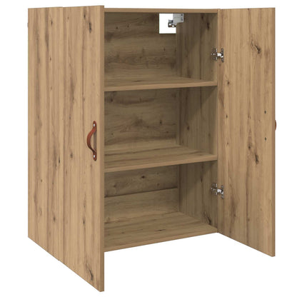 Wandschrank Artisan-Eiche 69,5 x 34 x 90 cm Holzwerkstoff