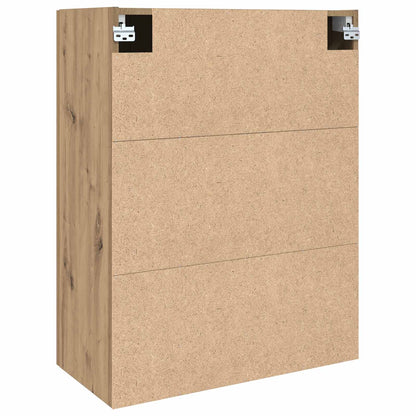 Wandschrank Artisan-Eiche 69,5 x 34 x 90 cm Holzwerkstoff