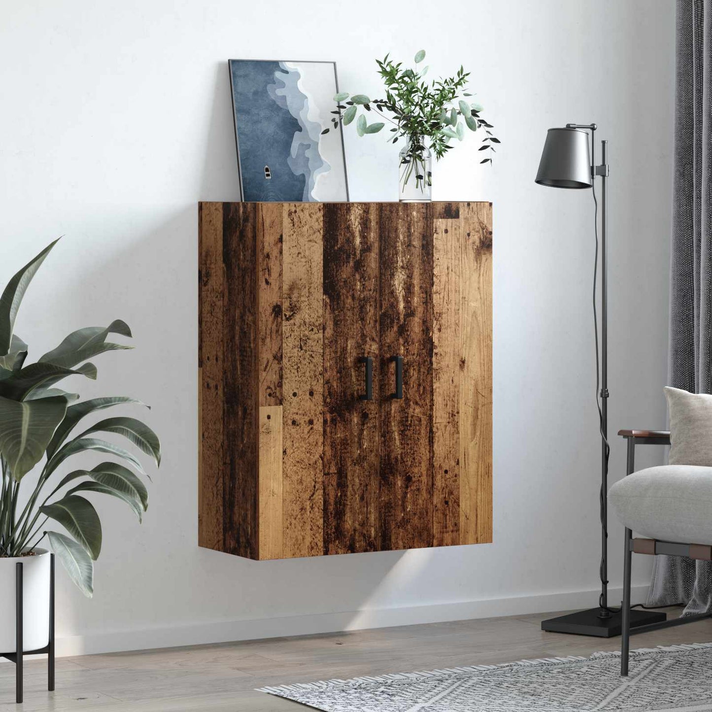Wandschrank Altholz 69,5 x 34 x 90 cm Holzwerkstoff