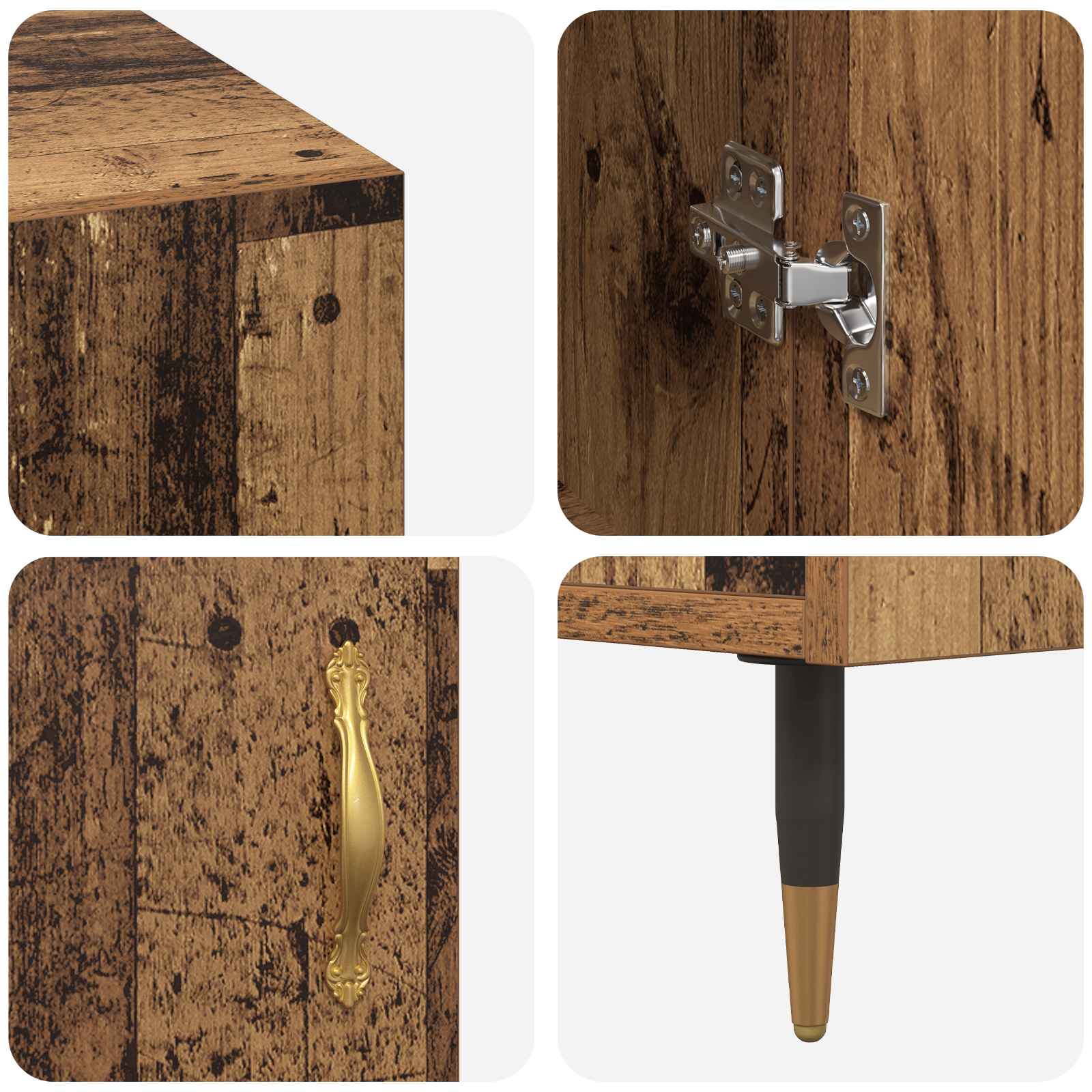 Schreibtisch Altholz Holzwerkstoff 140 x 50 x 75 cm