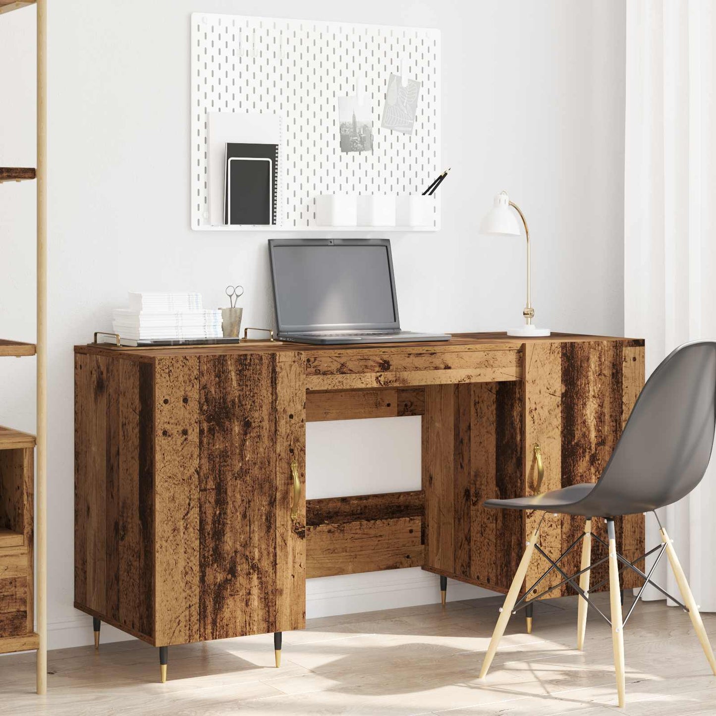Schreibtisch Altholz Holzwerkstoff 140 x 50 x 75 cm