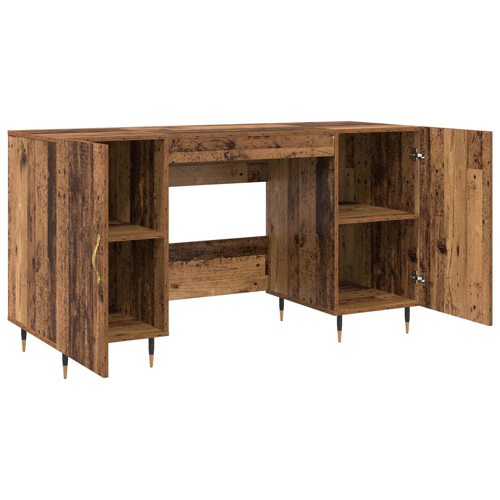Schreibtisch Altholz Holzwerkstoff 140 x 50 x 75 cm