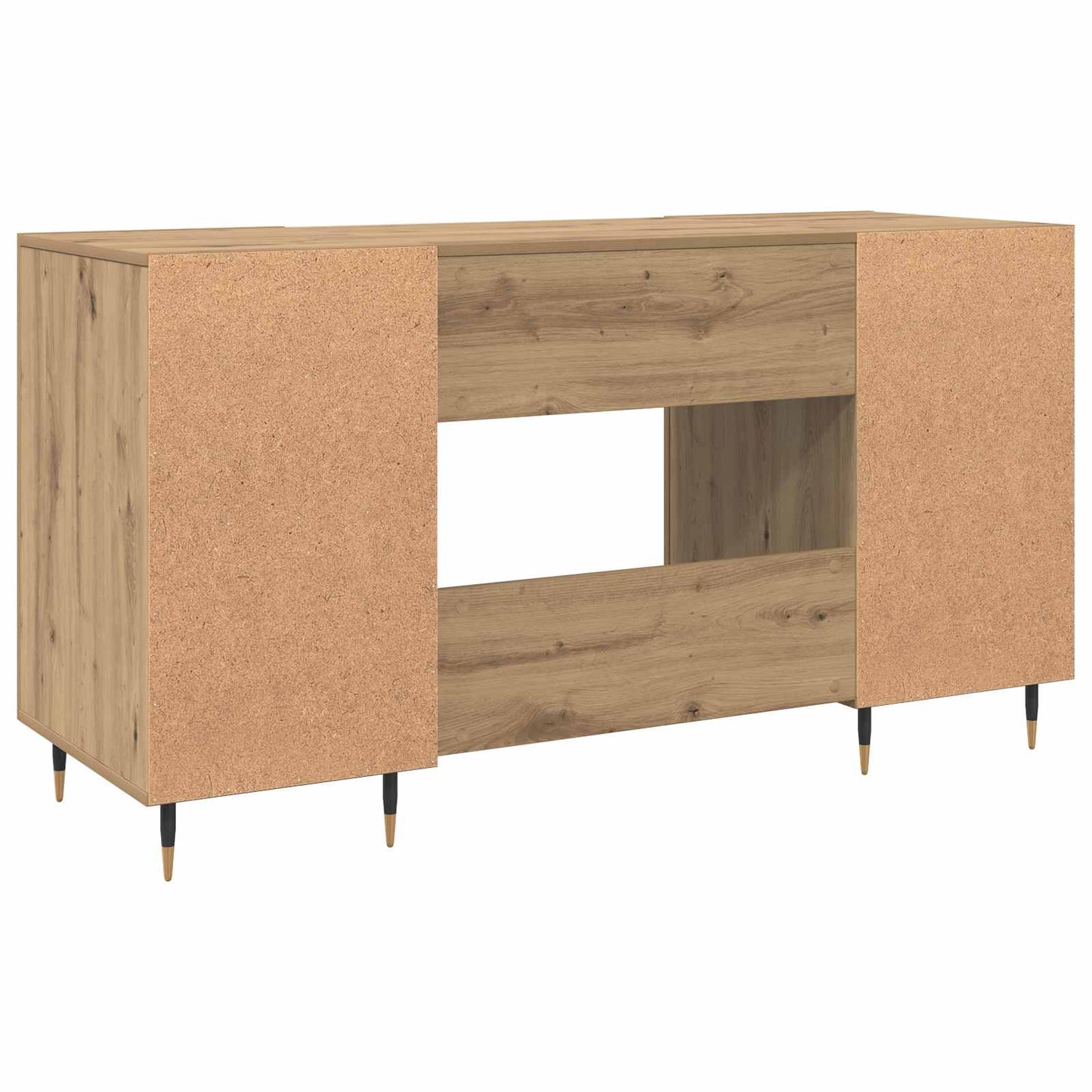 Schreibtisch Artisan-Eiche Holzwerkstoff 140 x 50 x 75 cm