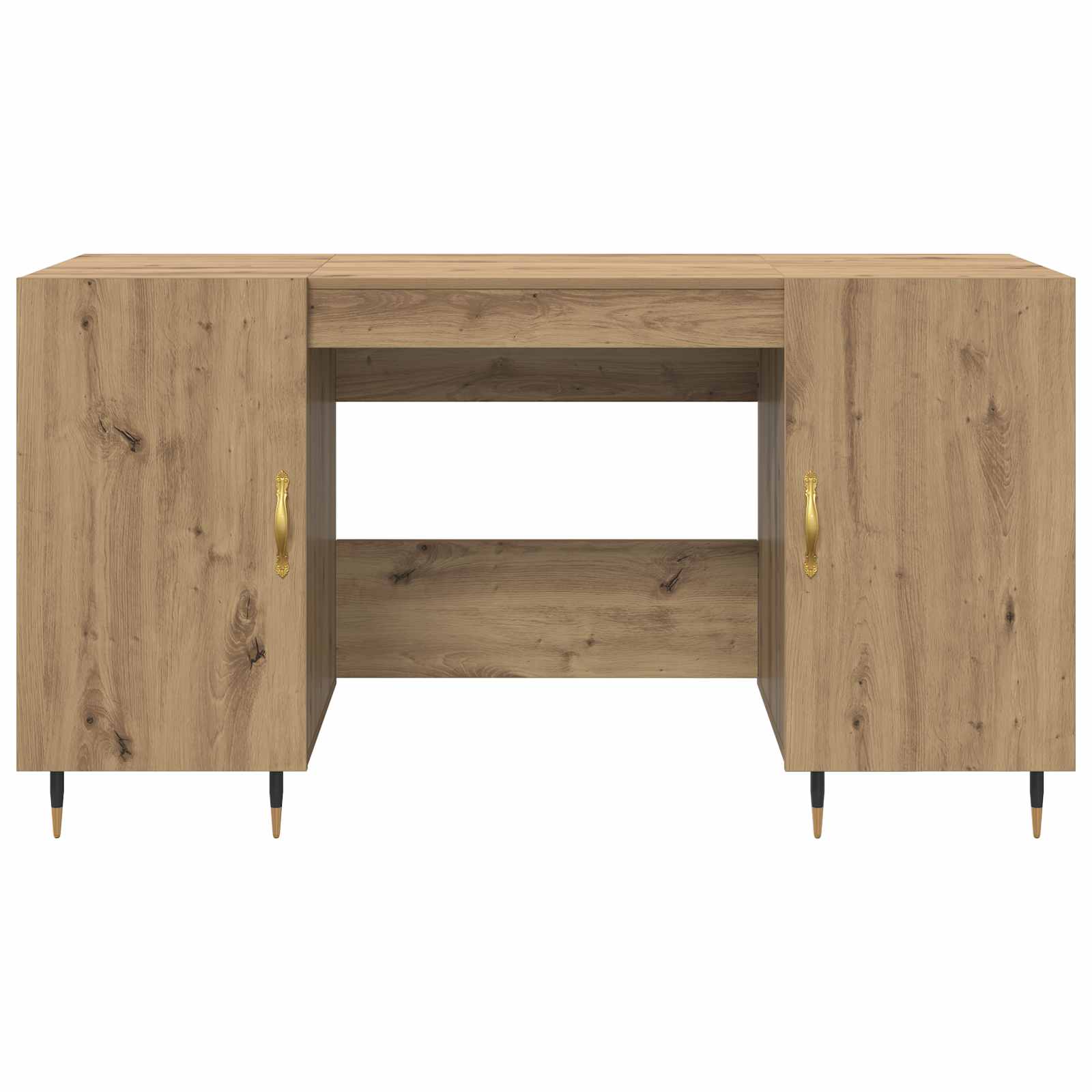 Schreibtisch Artisan-Eiche Holzwerkstoff 140 x 50 x 75 cm